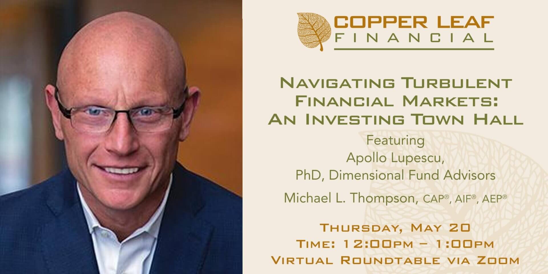 Navigating Turbulent Financial Markets Copper Leaf Financial
